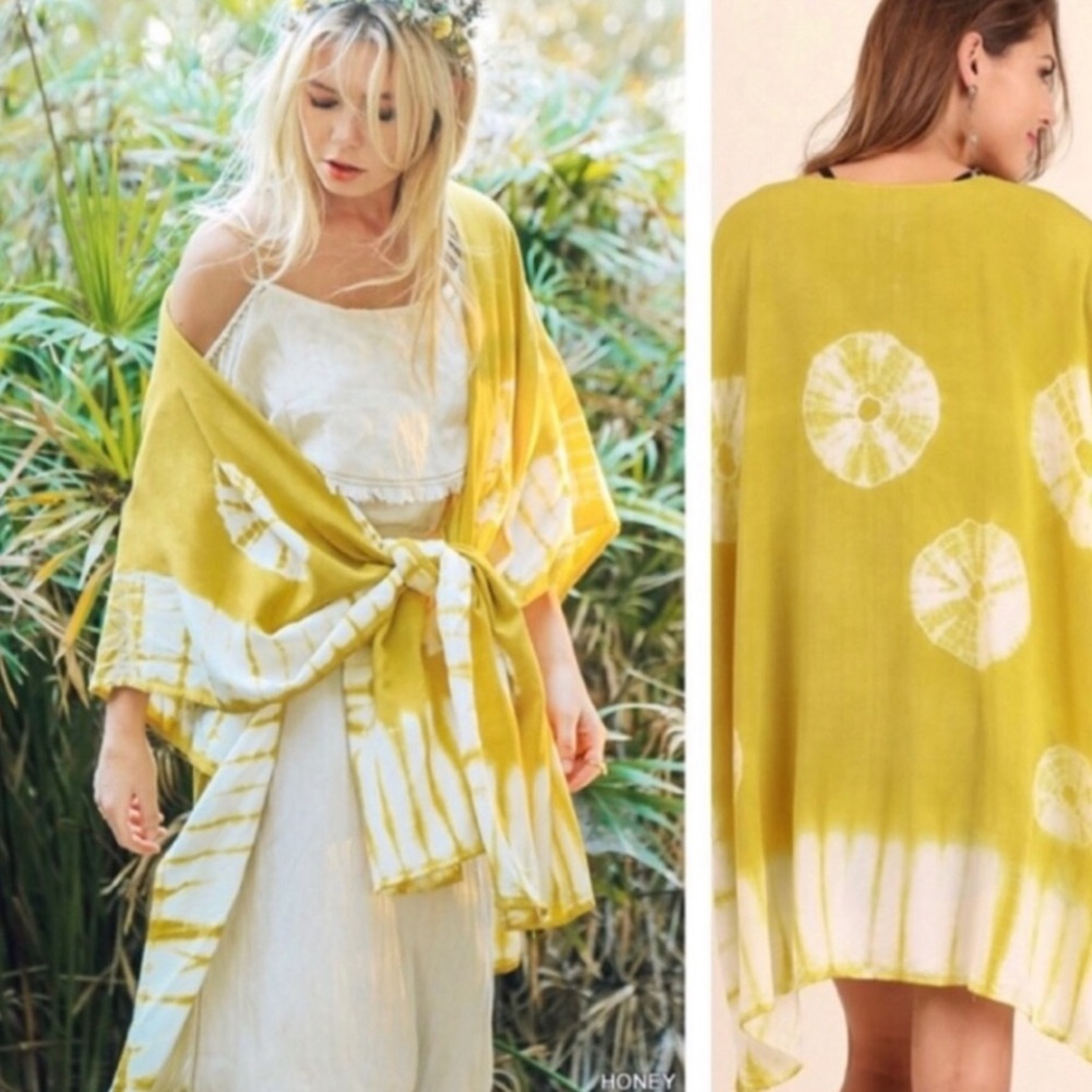 Camisole Cover Up Mustard Color